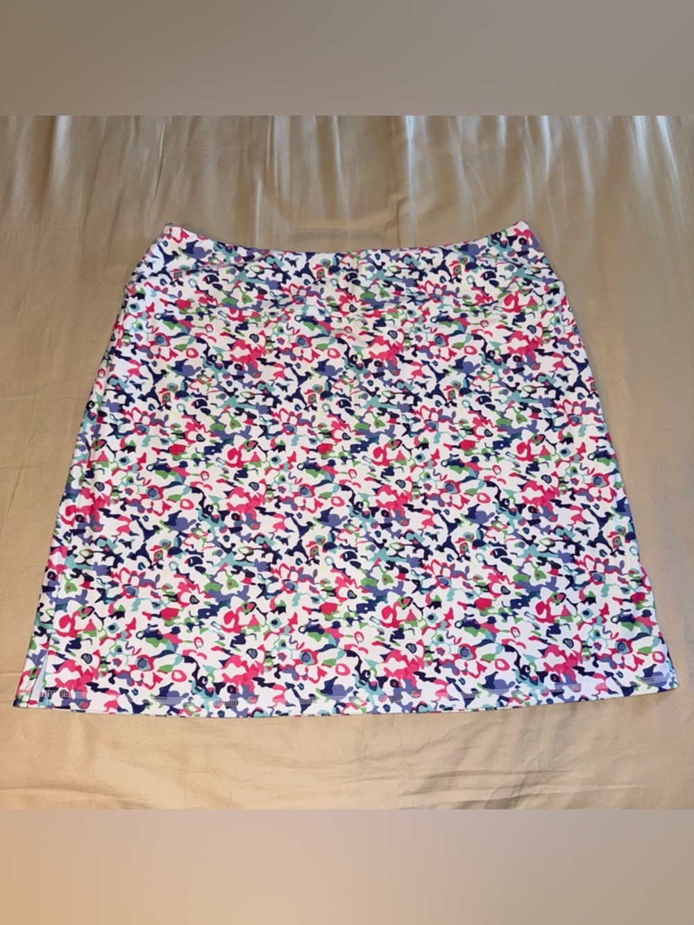 Floral Print Modest Swim Skirt Women Size XL